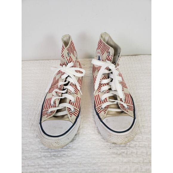 (JL) Y2K Converse Chuck Taylor Unisex Shoes W 7.5 M 5.5 All Star Hi Americana - Picture 4 of 9